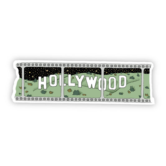 Hollywood Movie Reel Silver Sticker California - Wander Together Outfitters