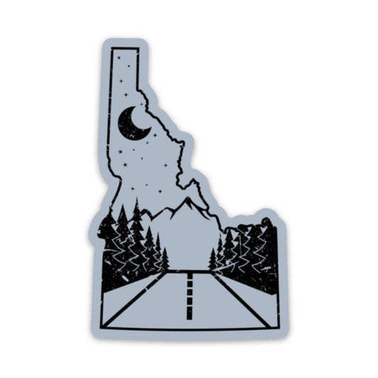 Idaho Road Sticker Decal - Wander Together Outfitters