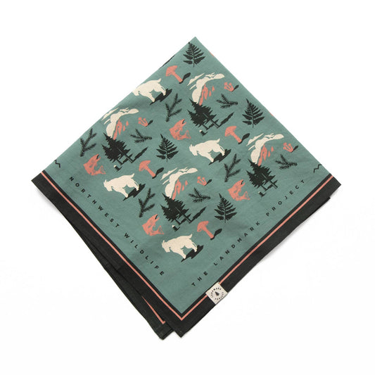 Northwest Wildlife Bandana - Wander Together Outfitters