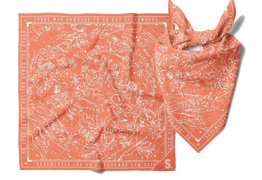 “Nowhere to go but Everywhere” Road Trip Bandana (CLEARANCE) - Wander Together Outfitters