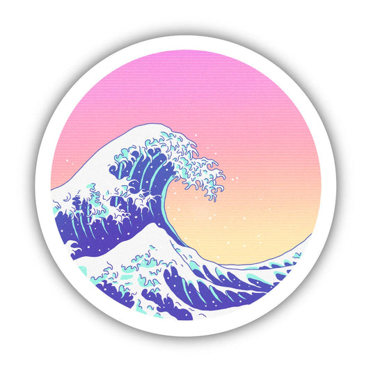 Ocean Wave Sticker - Wander Together Outfitters