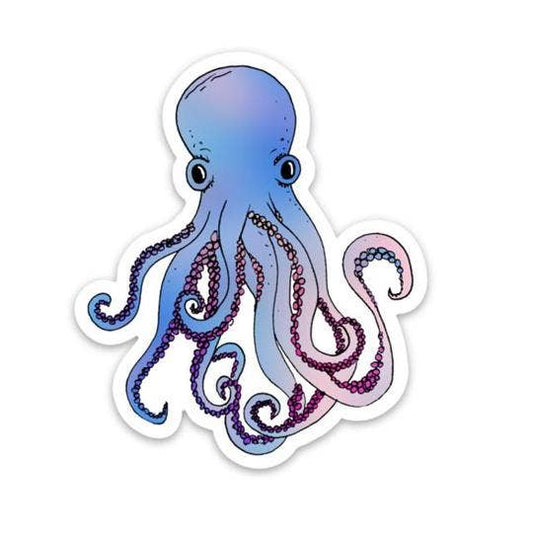 Octopus Sticker - Ocean Sticker - Wander Together Outfitters