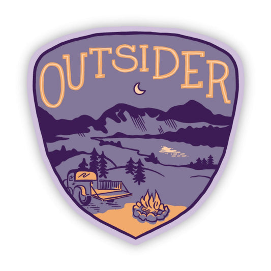 Outsider Nature Sticker - Wander Together Outfitters