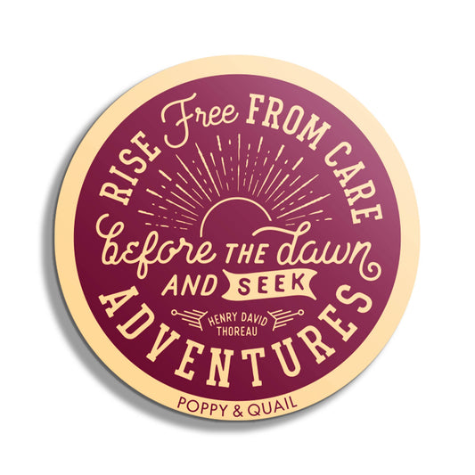 "Rise Free" Vinyl Sticker - Wander Together Outfitters
