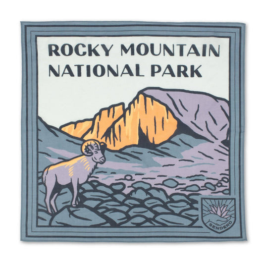 Rocky Mountain National Park Bandana - Wander Together Outfitters