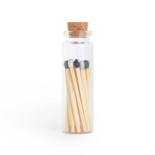 Starry Night Matches Silver White in Small Corked Vial - Wander Together Outfitters