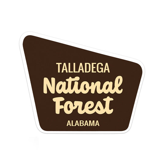 "Talladega National Forest" Vinyl Sticker - Wander Together Outfitters