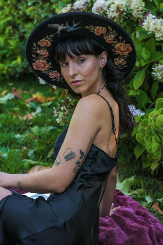 The Roux Fedora Wool Rancher Hat - Wander Together Outfitters