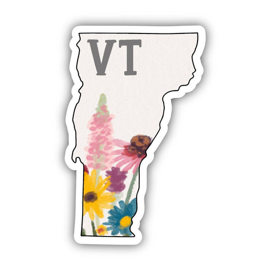 Vermont (Painterly Pattern) Sticker - Wander Together Outfitters