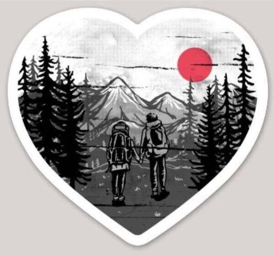 Wandering Heart Sticker - Wander Together Outfitters