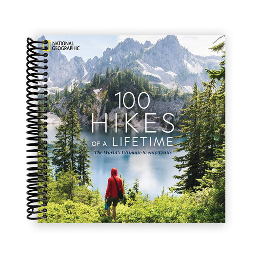 100 Hikes of a Lifetime: The World's Ultimate Scenic Trails (Spiral Bound) - Wander Together Outfitters