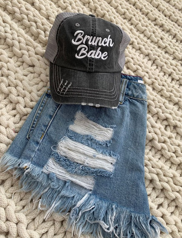 “Brunch Babe” Embroidered Hat