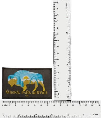 1916 NPS Tribute Buffalo National Park Service Patch - Wander Together Outfitters