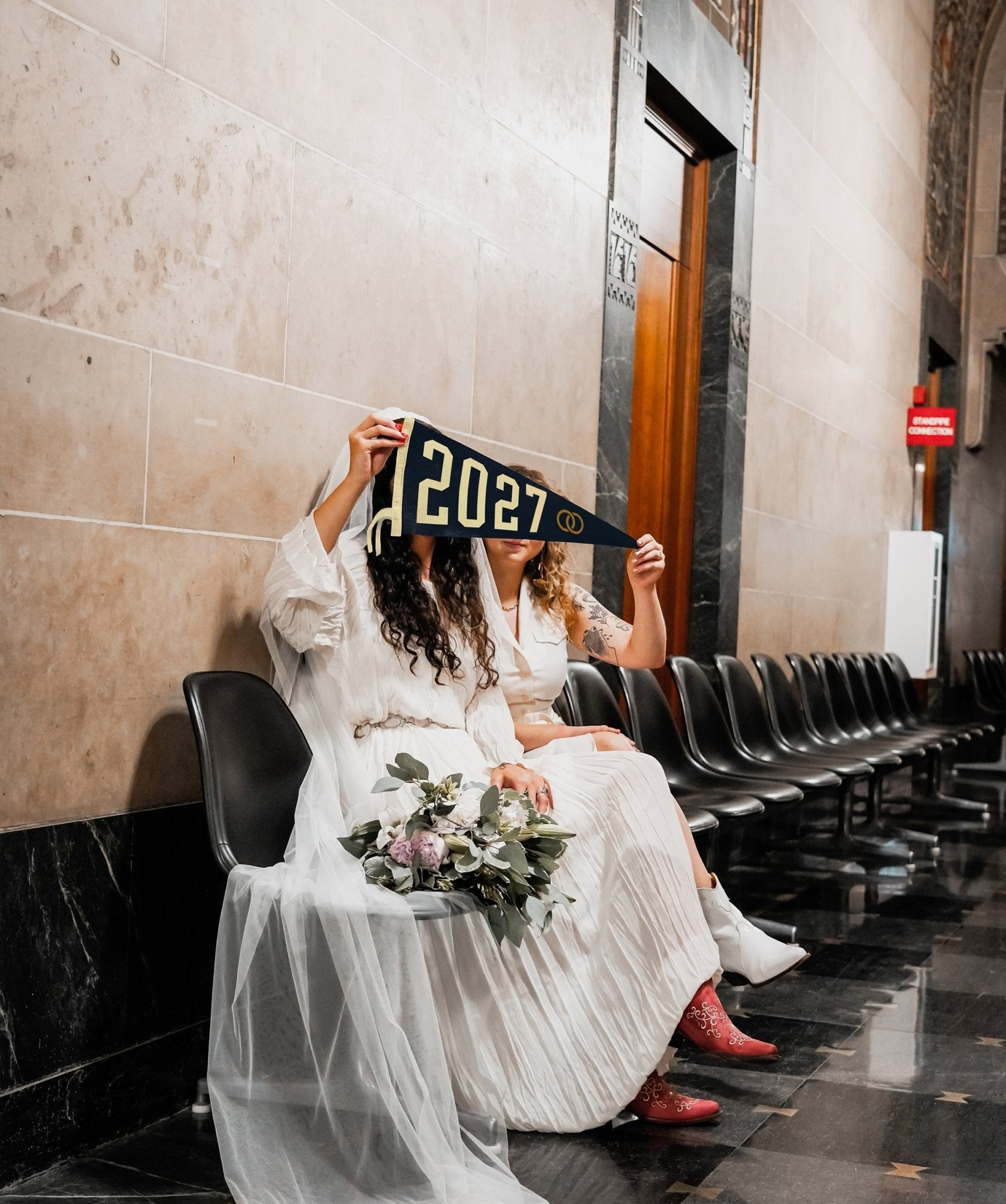 2027 Wedding Pennant - Wander Together Outfitters