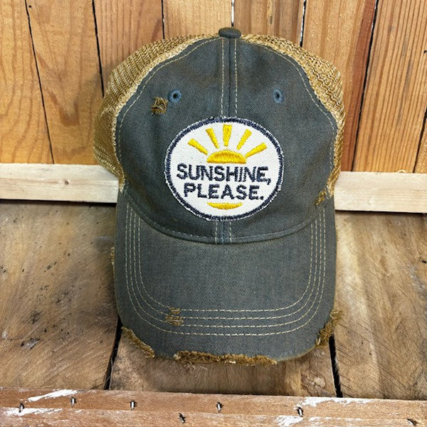 "Sunshine Please" Cap