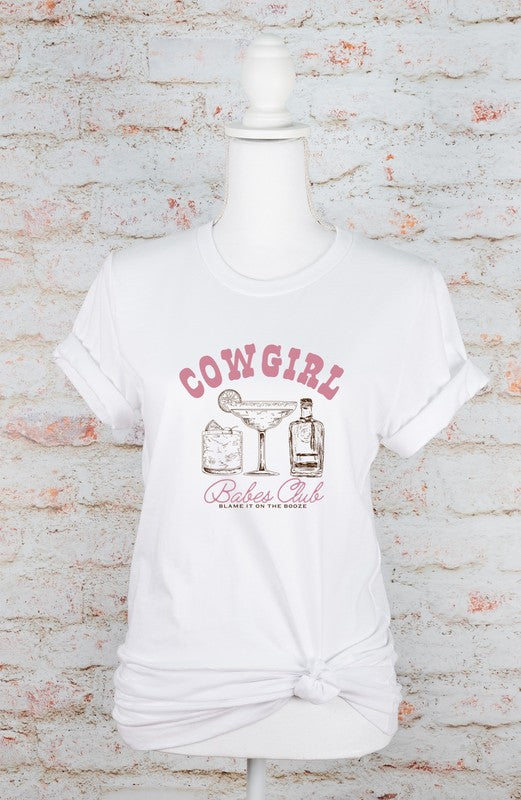 "Cowgirl Babe Club" Plus Size T-shirt