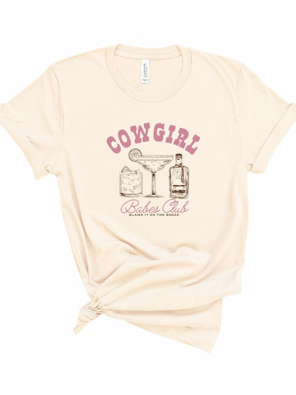 "Cowgirl Babe Club" T-shirt