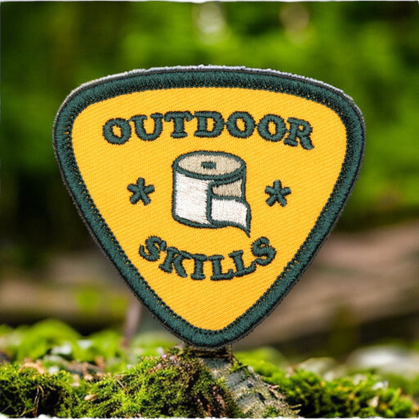 "Outdoor Skills" Embroidered Patch