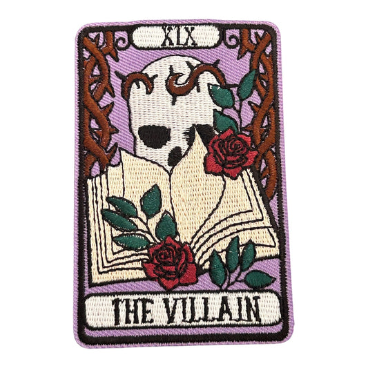 The Villain Tarot Iron On Patch