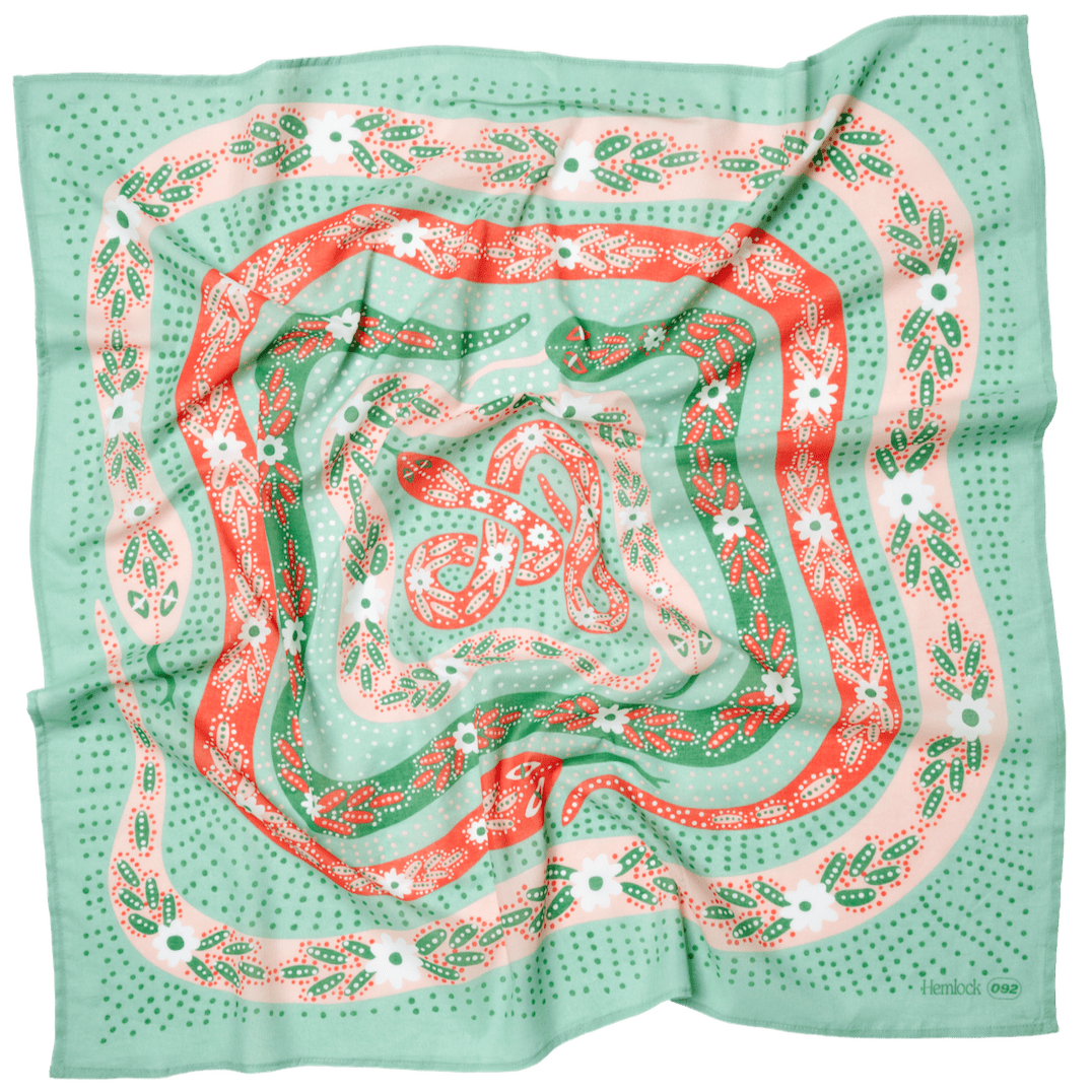 34" Wild Rag Snakes Bandana - Wander Together Outfitters