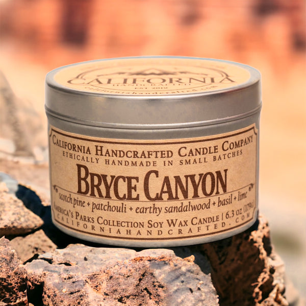 "Bryce Canyon National Park" Soy Candle