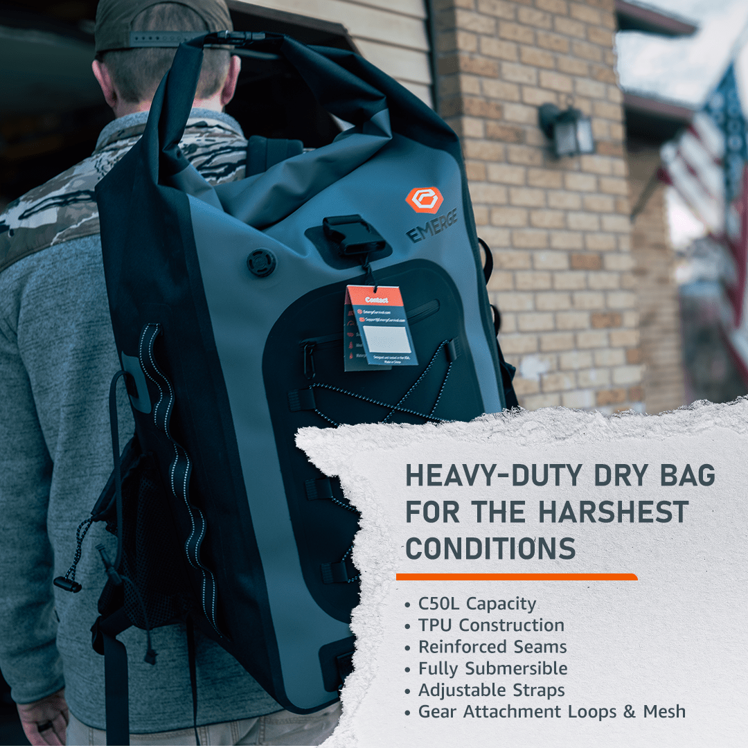 50L Dry Bag - The Ghost - Wander Together Outfitters
