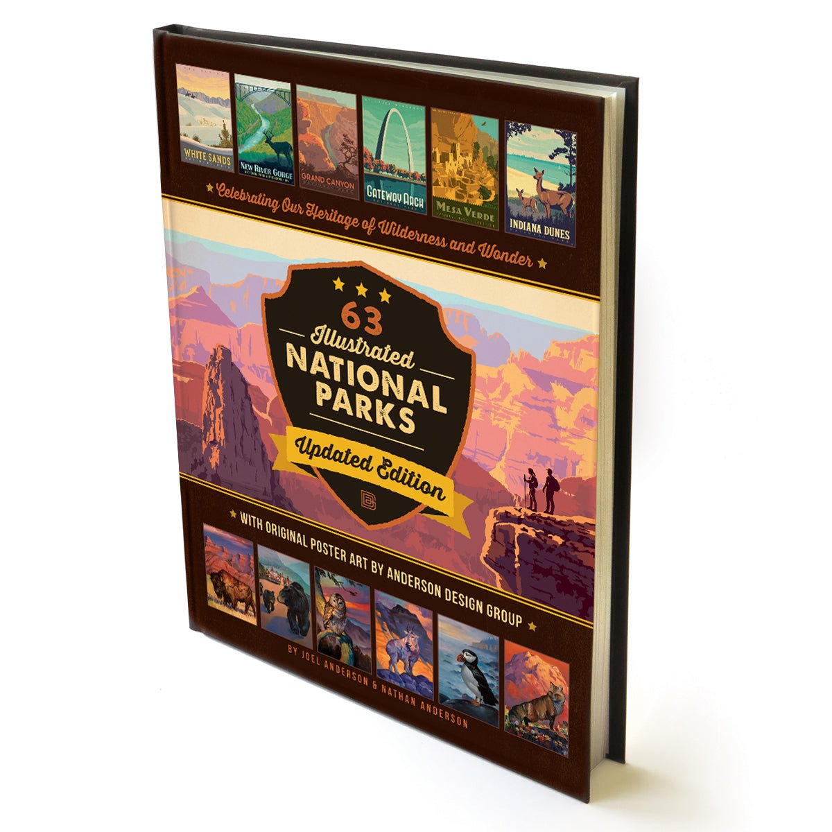 63 National Parks: Updated Edition HARD COVER Coffee Table Book (Best Seller!) - Wander Together Outfitters