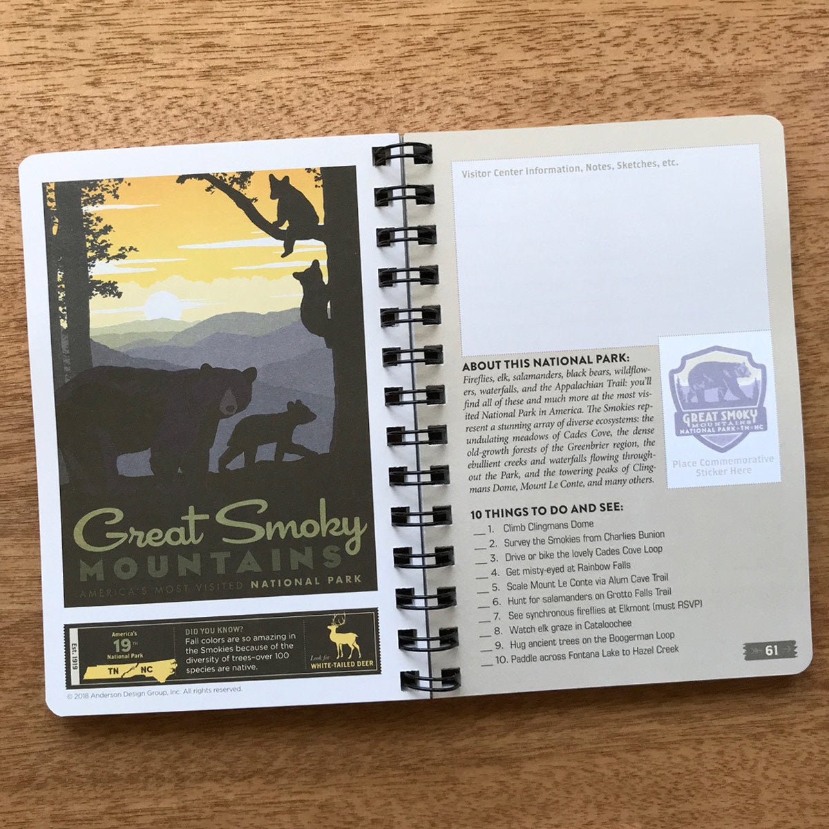 63 - Park National Park Adventure Guide Book (Best Seller!) - Wander Together Outfitters