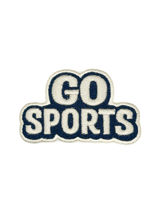 Go Sports Embroidered Patch