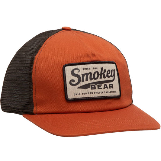 Smokey Script 5-Panel Trucker Hat