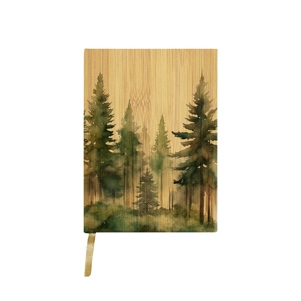 Limited Edition: Faux-Wood Cover Journals (Various Styles)