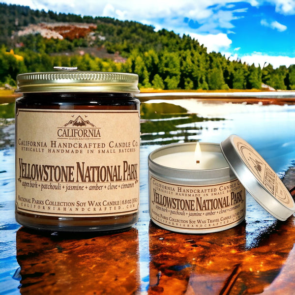 “Yellowstone National Park”  Artisan Soy Candles
