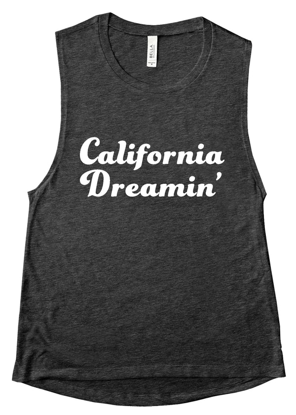 "California Dreamin"  Muscle Tank