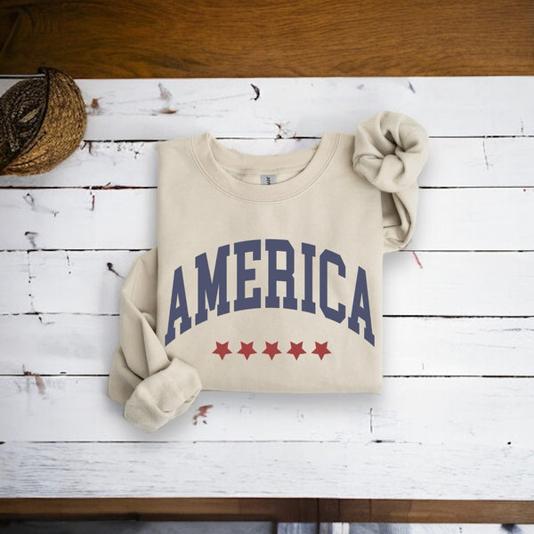 “America” Stars Sweatshirt