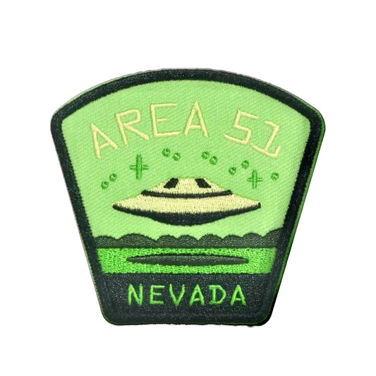 Area 51 Nevada Iron On Patch