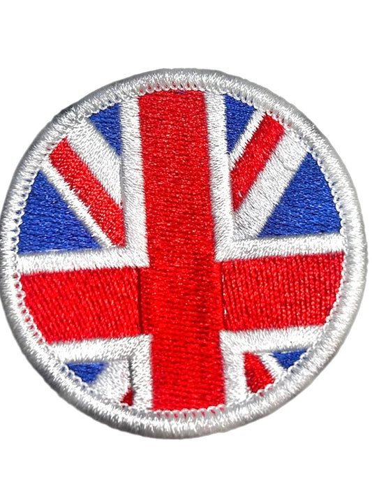 England Flag Circle Patch