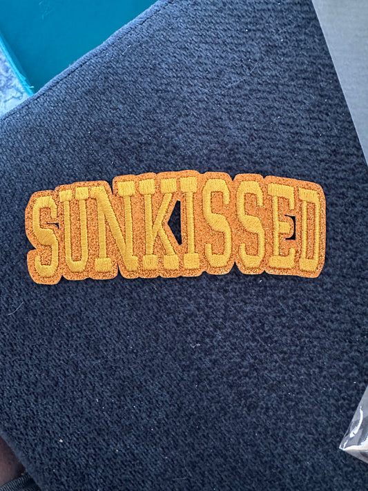 “Sunkissed” Glitter Iron On Patch