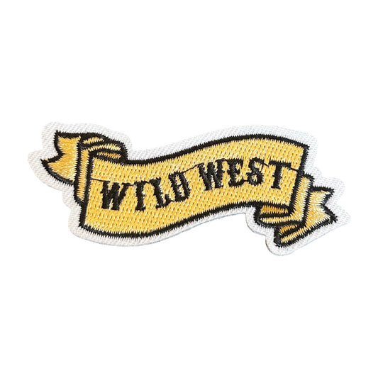 Wild West Embroidered Iron On Patch
