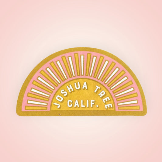 Joshua Tree Calif Sunshine Sticker