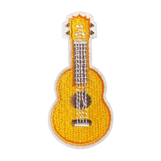 Acoustic Guitar Iron On Patch