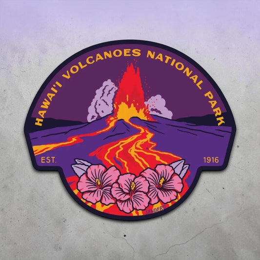 Hawaii Volcanoes National Park Iron On Patch