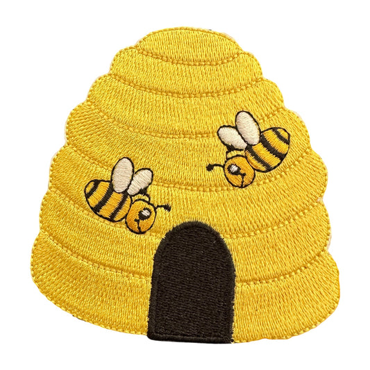 Beehive Iron On Patch