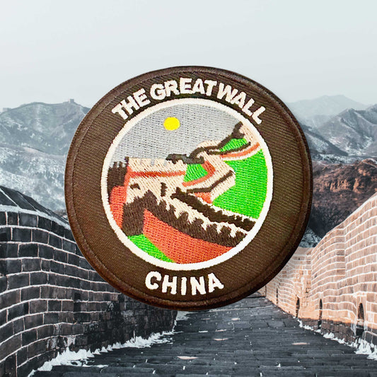 The Great Wall Of China Iron On Patch
