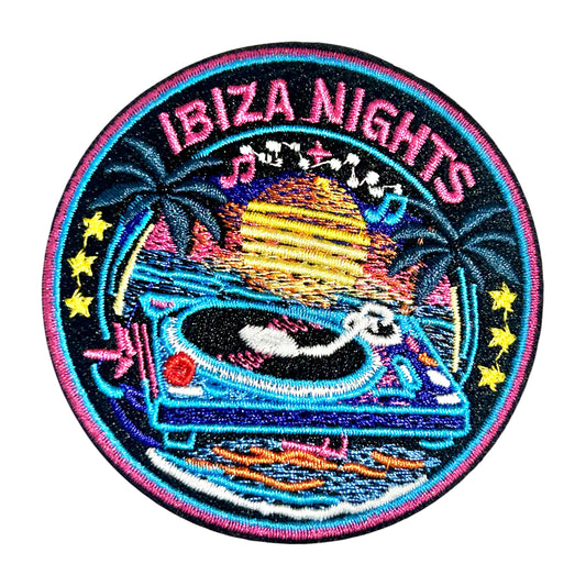 Ibiza Nights Iron On Patch