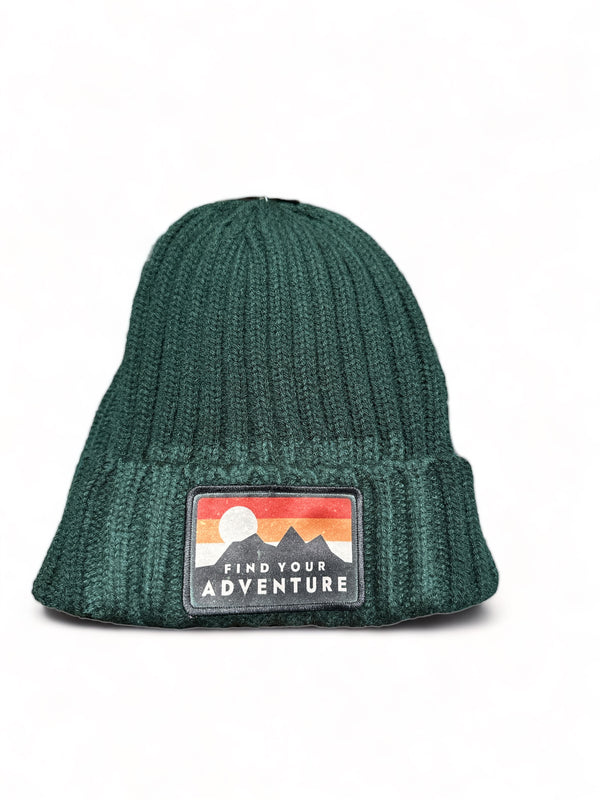 “Find Your Adventure” Patch Beanie
