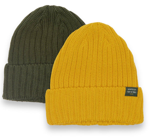 Thick, Knitted Beanie Devotee to Tent & Trail