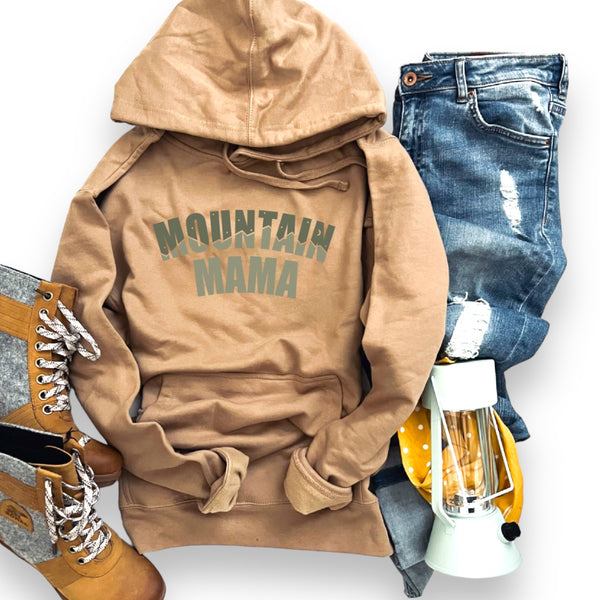 “Mountain Mama” Fleece Hoodie