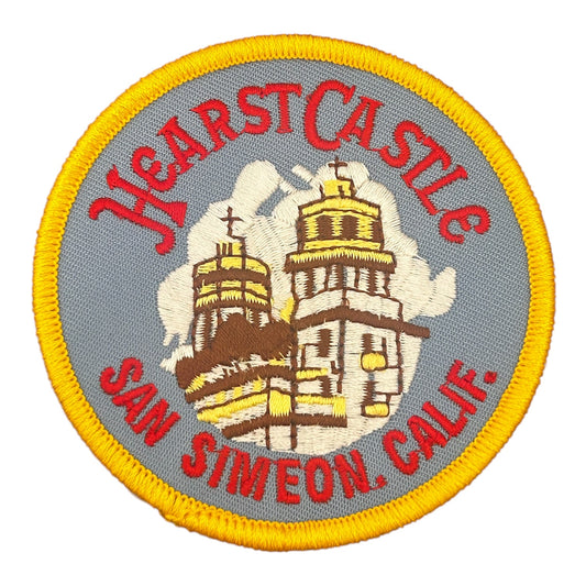 Hearst Castle Iron On Patch