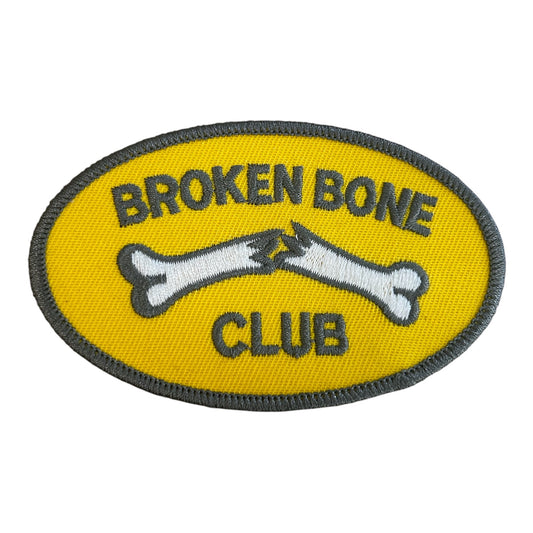 Broken Bone Club Iron On Patch