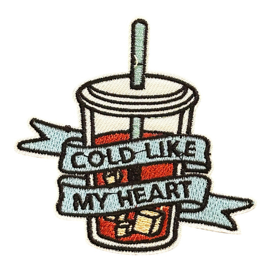 Cold Like My Heart Iron On Patch